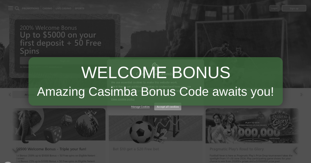 Casimba Bonus Code Information for Players